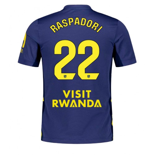 Atletico Madrid Giacomo Raspadori #22 Seconda Maglia 2025-26 Manica Corta